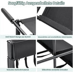 4-Step Foldable Dog Stairs & Ramp – Non-Slip, 80kg Capacity