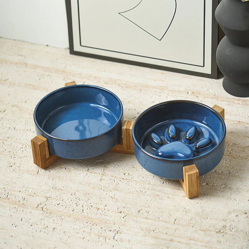 Anti-Choke Slow Feeder Dog Bowl – Non-Slip, Anti-Spill Pet Food Dish