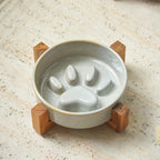 Anti-Choke Slow Feeder Dog Bowl – Non-Slip, Anti-Spill Pet Food Dish