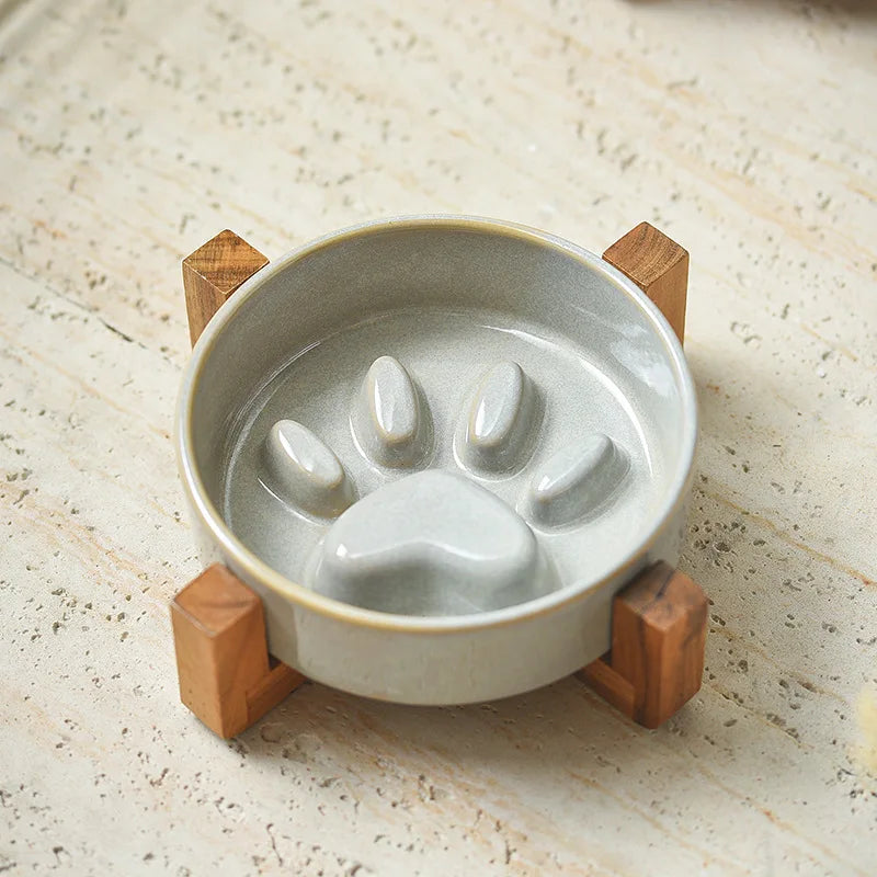 Anti-Choke Slow Feeder Dog Bowl – Non-Slip, Anti-Spill Pet Food Dish
