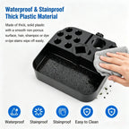 Pet Grooming Tool Tray – Multi-Slot Table-Mounted Storage Caddy