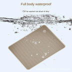 Large Cat Litter Mat – Double-Layer Waterproof Non-Slip Trap Pad