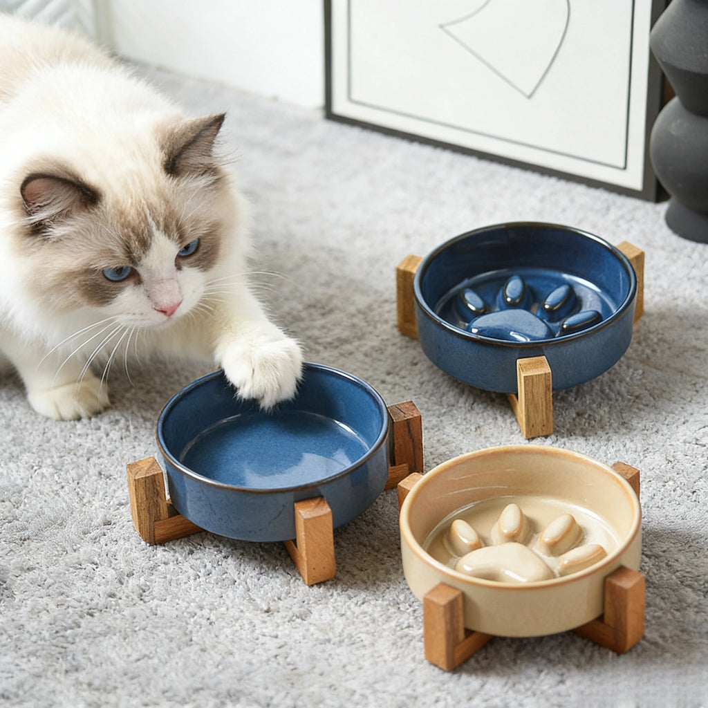 Anti-Choke Slow Feeder Dog Bowl – Non-Slip, Anti-Spill Pet Food Dish