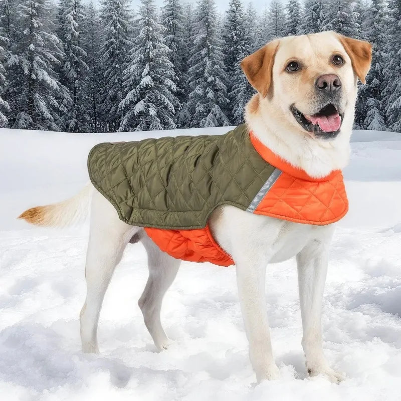 Winter Dog Coat XS–6XL – Waterproof Windproof Reflective Jacket