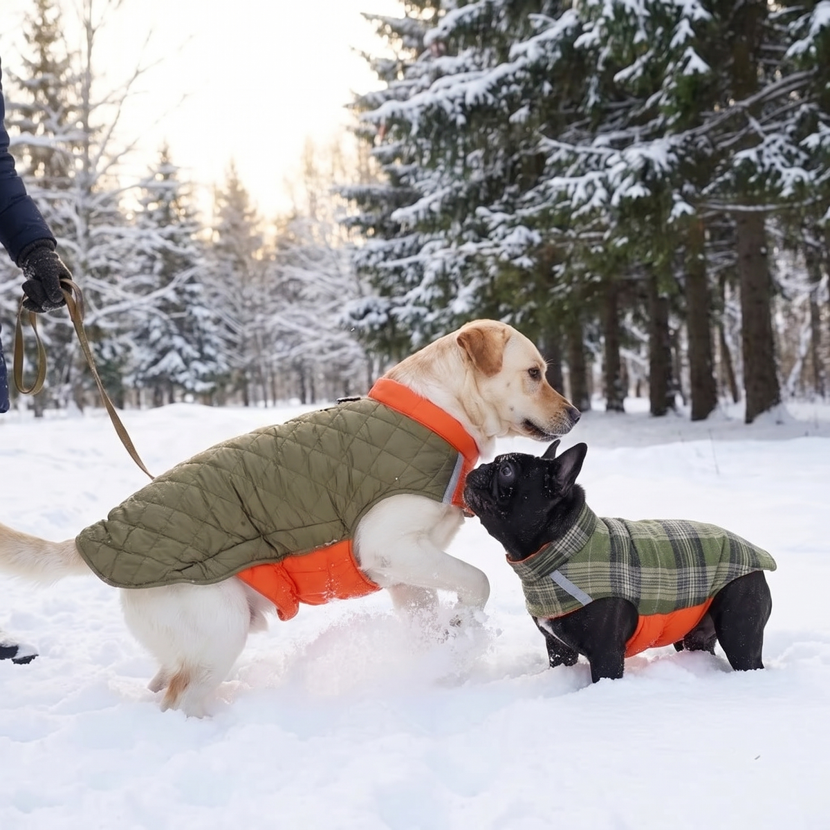 Winter Warm Dog Jacket Coat Reflective